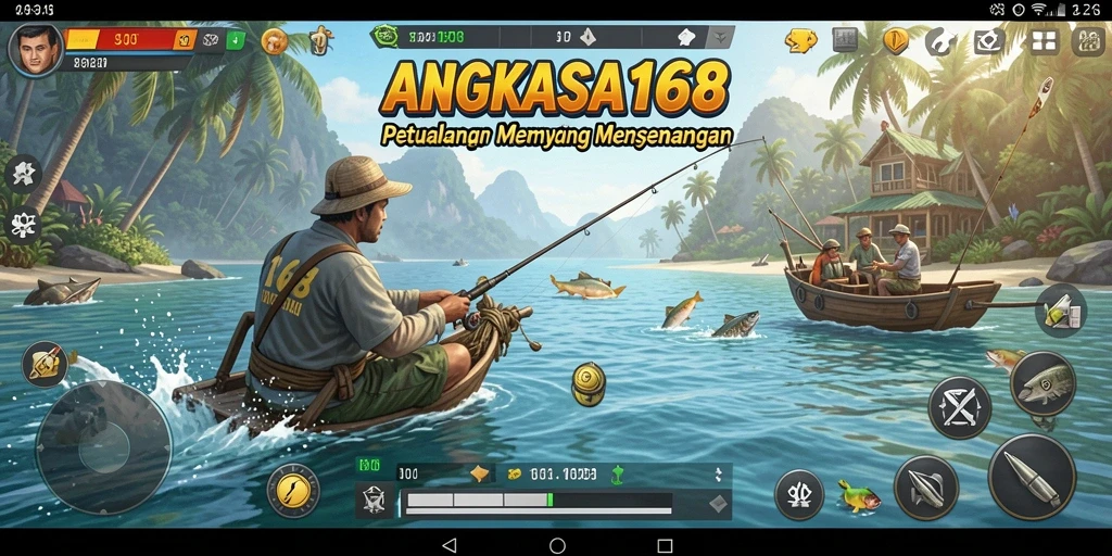 Tangkapan ikan yang mengasyikkan di ANGKASA168.