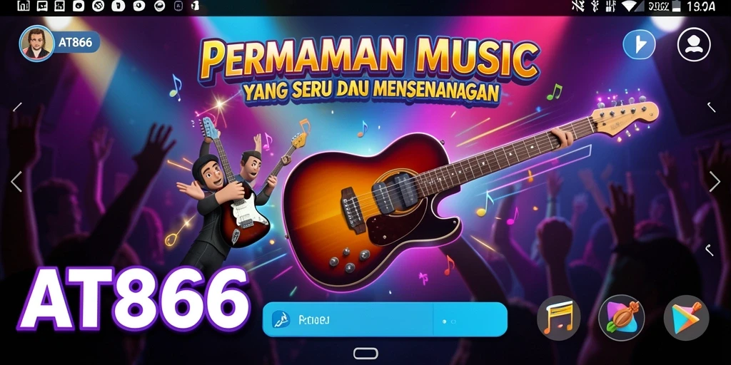 Tampilan gameplay AT866 yang menarik dan interaktif.