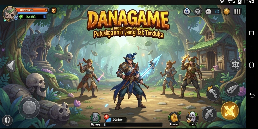 Screenshot gameplay <strong>DANAGAME</strong> yang menampilkan petualangan seru dan grafis menakjubkan.