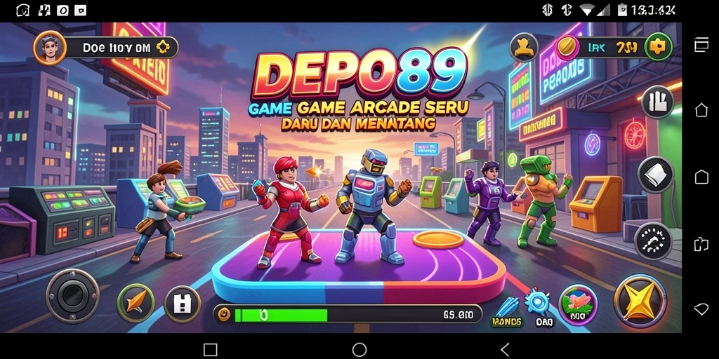 Screenshot gameplay DEPO89 menunjukkan aksi seru dan tantangan menarik.