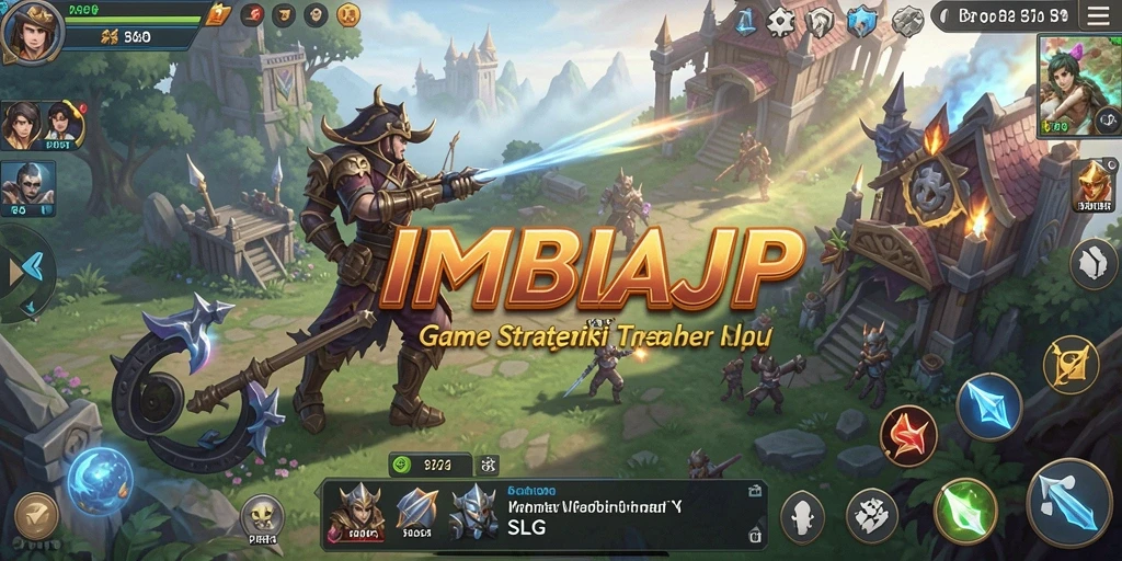 Tampilan gameplay seru dan strategis dalam IMBAJP.