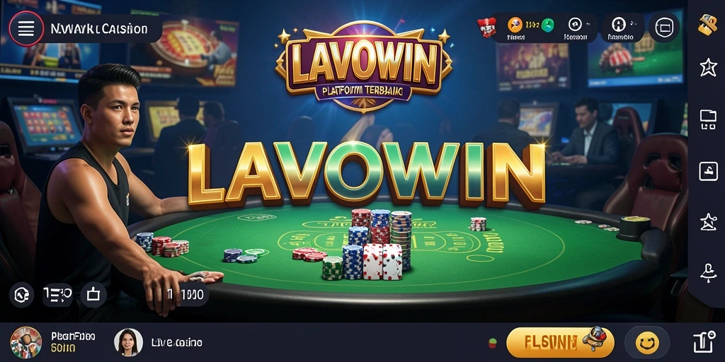 Tampilan menarik gameplay Live Casino di LAVOWIN.