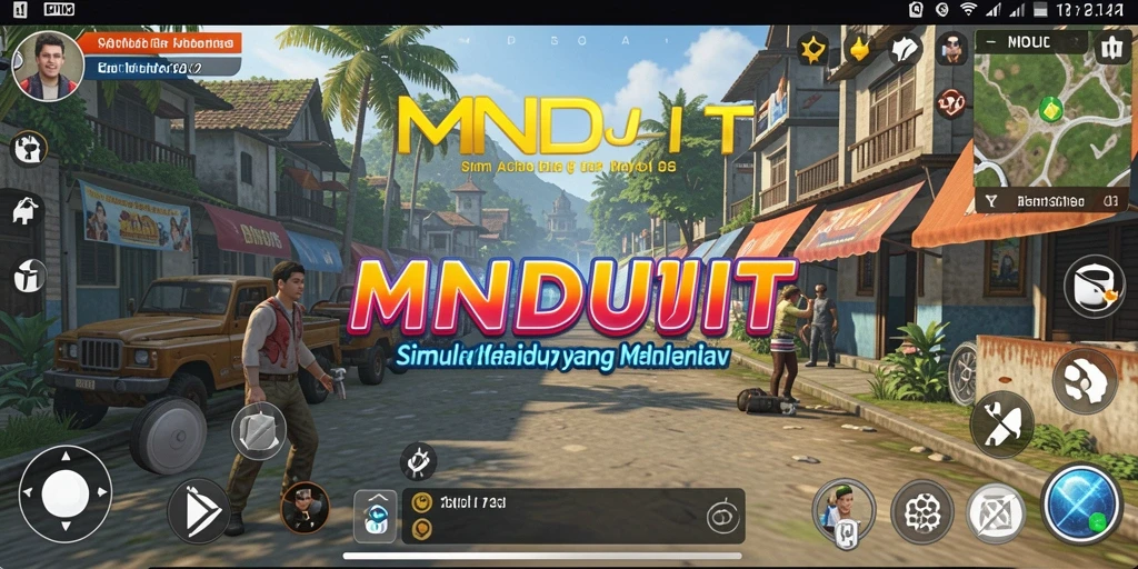 Gameplay menarik dalam simulasi kehidupan MNDUIT.