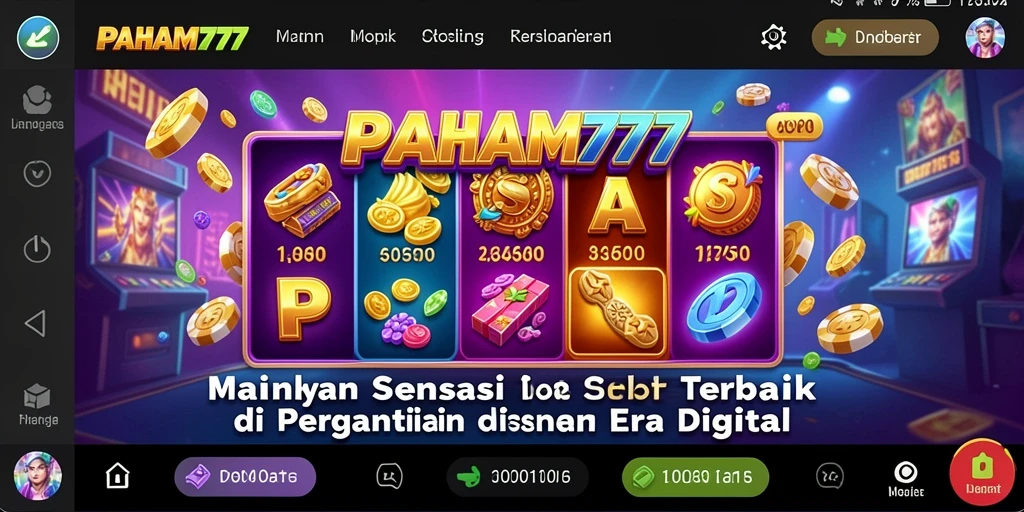 Tampilan gameplay Slot PAHAM777 dengan grafik menakjubkan dan fitur interaktif.