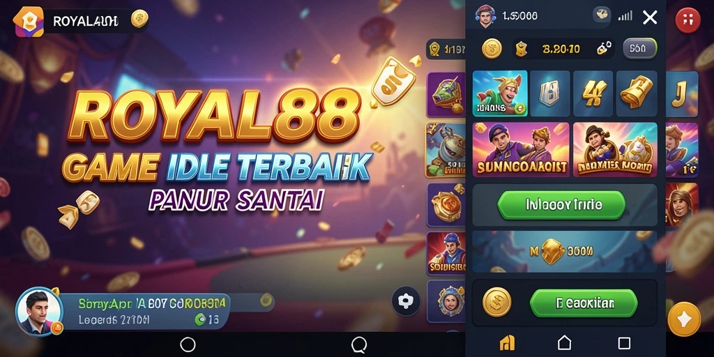 Tampilan gameplay ROYAL88 yang memukau dan interaktif.