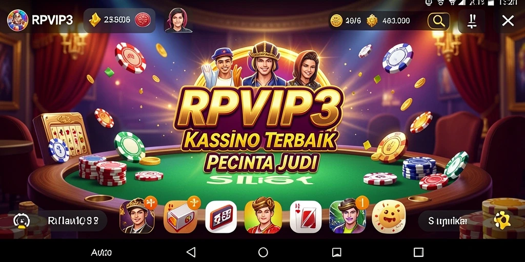 Tampilan gameplay RPVIP3 yang menakjubkan dan mendebarkan.