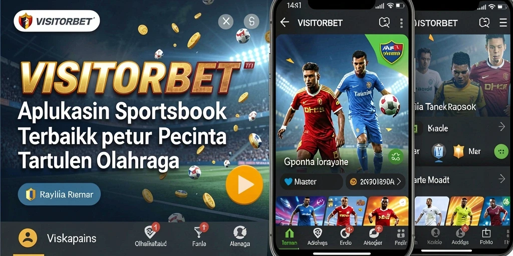 Tampilan gameplay VISITORBET yang menarik dan interaktif saat taruhan olahraga.