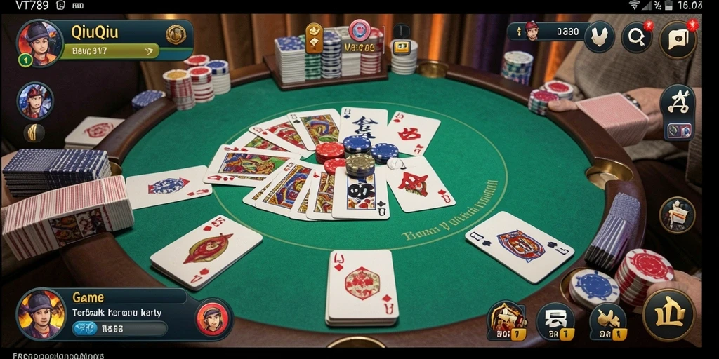 Gameplay seru QiuQiu di VT789 dengan grafis menawan.